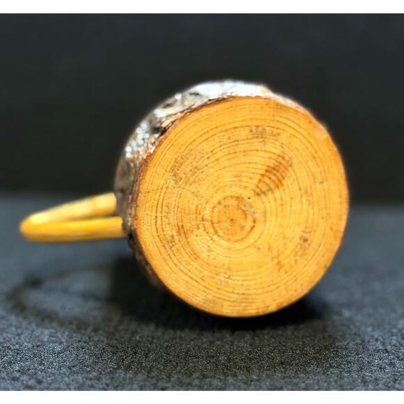 Vintage “Cuss Box” Wooden Mug – Rustic Folk Art Gag Gift / Swear Jar Humor 1970s - Picture 5 of 6